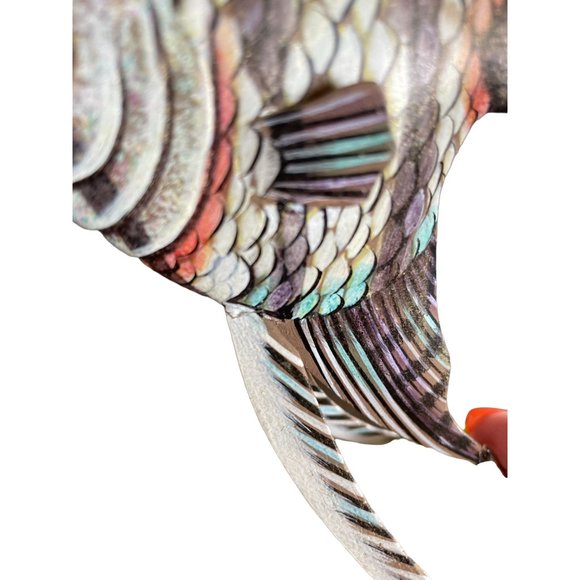 VTG 1970s Penco Angel Fish Figurine Statue Tropical Fish On Natural Coral READ - Picture 4 of 7